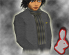 Grey w/ Yellow Scarf