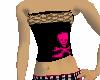 Black top w/ pink skull