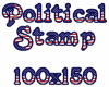 Political Stamp 100x150