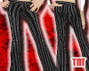 Midnight Pinstriped Pant