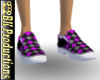 LBK EMO Argyle So Purple