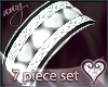 7 piece LuvCuffs available in 7 different colors