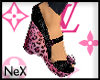 *Leo Pink Sparkly Shoes*