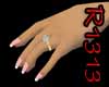 R1313 Diamond Ring Left