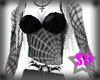 Web top with sleeves