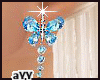 Diam BButterfly earrings