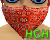 Red Pattern Bandana