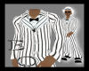 Pinstripe Tuxedo~White