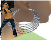 ~J~ zebra EARRINGS