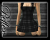 [R] Black Plaid Mini
