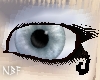 Icey blue eyes