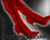 Red stiletto boots RL