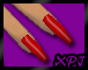 Gloss Red Nails