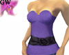 Purple Silk Black Belt