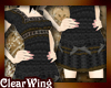 Antique ShortDress Brown