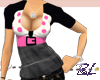 {BL}CutePinkBlckGreyTop