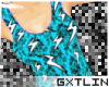 $Blue lightning Tank Top