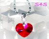 Red Heart necklace
