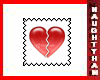 (N) Heart-18 Stamp