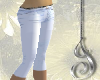 Lure Capri White Denim