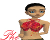 Red Scarf Crop