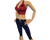 PolkaDot HalterOutfit Rd