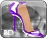 *Purple Shiny Pumps*