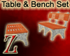[Z]Table & Bench Set