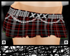 -RS- Red N Black Skirt