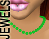 Click on this image for Glass Green Pearls
