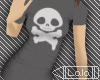 [LC] Grey Skull Tee