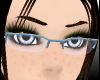 Product Image for Half Framed Blue Glasses