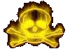 Flaming Skull