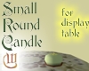Round Candle - Bayberry