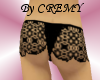 &curren;C&curren; Shorty string noir