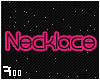 Hot Pink Beaded Necklace