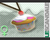 Cupcake Necklace