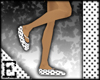 [E] Wht/Blk Ballet Flats