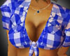 SeMi DaisyBlueShirT