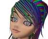 Britney rainbow hair