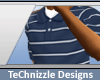 .:TC:. Navy Blue Polo