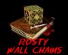 Rusty Wall Chains