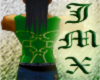 JMX Green Tribal Top