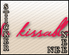 *Nee So kissable sticker
