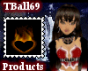 burning heart stamp(ani)