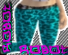 [R] Aqua Leopard Skinnys