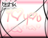 [t] i<3you sticker *