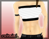 small white tube top