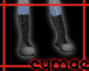 Gutter Punk Combat Boots by Cymae