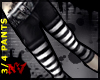 [NV]GothSkul strap-PANTs